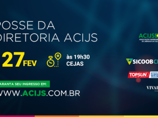 ACIJS dá posse à nova diretoria em evento temático que valoriza empreendedorismo regional