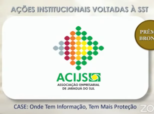 ACIJS recebe premiação nacional em Segurança e Saúde no Trabalho