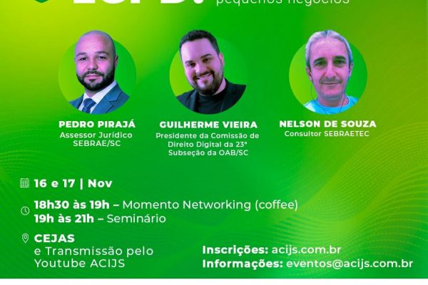 Seminário gratuito orienta empresas sobre a LGPD