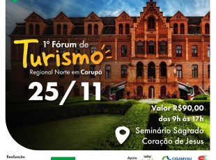 Entidades debatem, em Corupá, turismo regional com foco na sustentabilidade