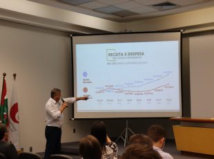 “Desafio é recuperar posição de destaque de Jaraguá na economia do estado”, diz prefeito Antídio, na ACIJS