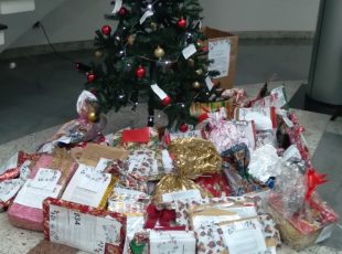 Ação Social do Núcleo de Voluntariado leva alegria a crianças no Natal