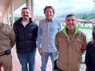 Pauta da comunidade, segurança pública é tema de encontro entre comando do 14º BPM e ACIJS