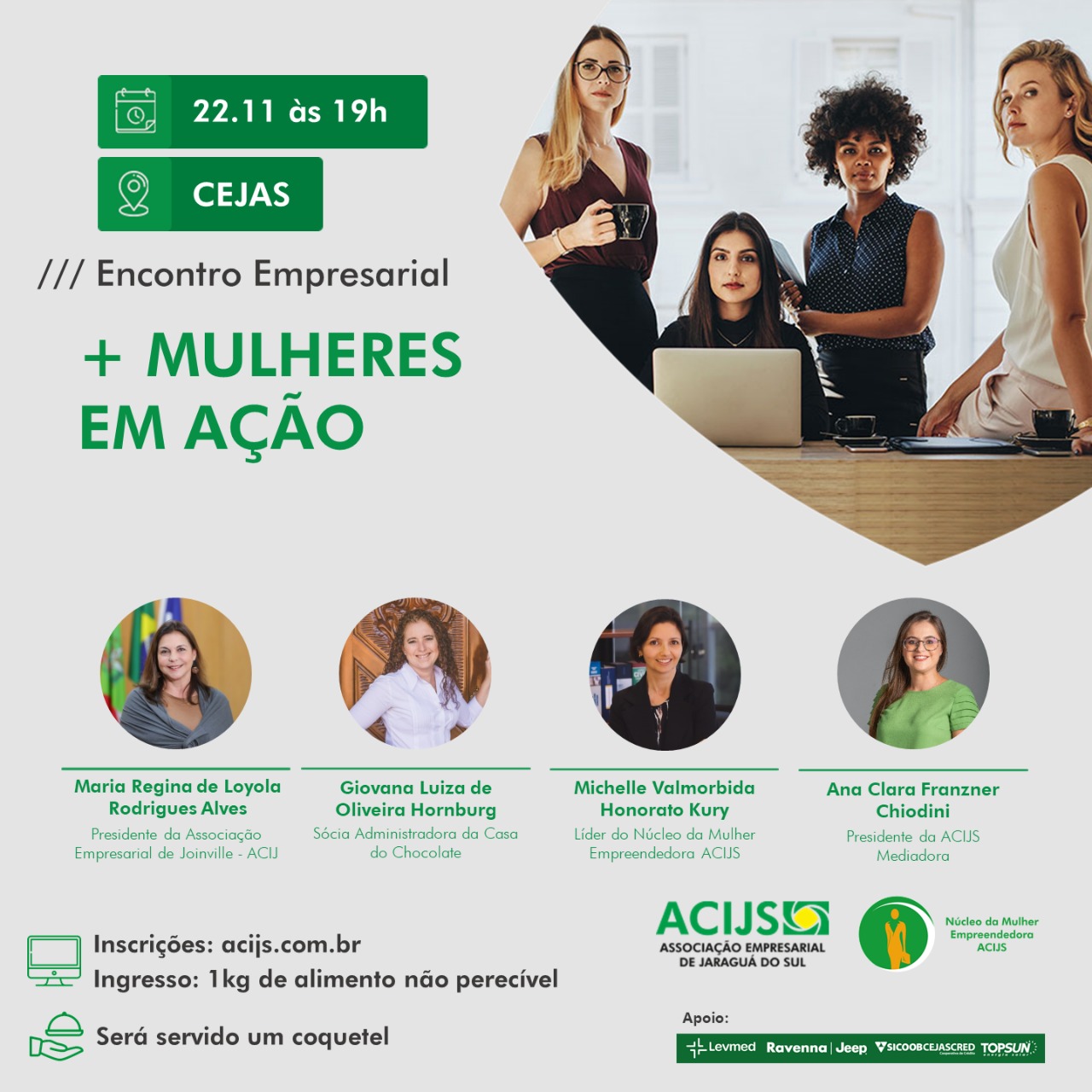 Sesc Caiobá recebe encontro de mulheres empresárias