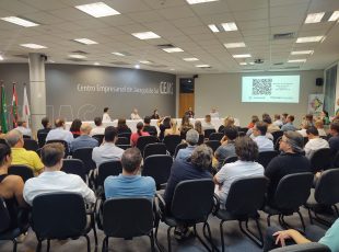 Cenários político e econômico traz desafios a SC e Brasil, avaliam analistas, no Encontro Empresarial ACIJS