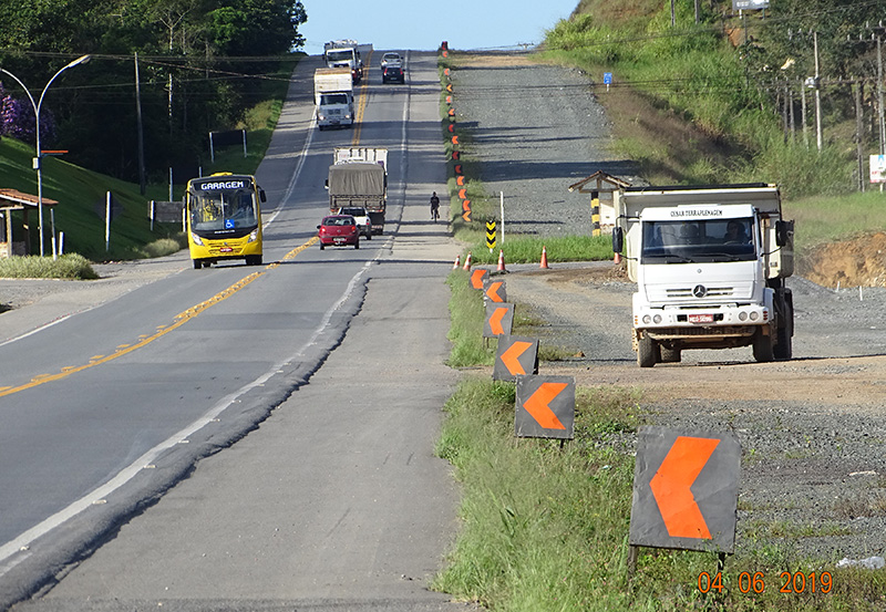 Duplicação da BR-280: obras de construção do túnel duplo seguem em ritmo  acelerado