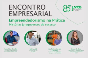 ACIJS 85 Anos: Painel “Empreendedorismo na prática” abre agenda especial