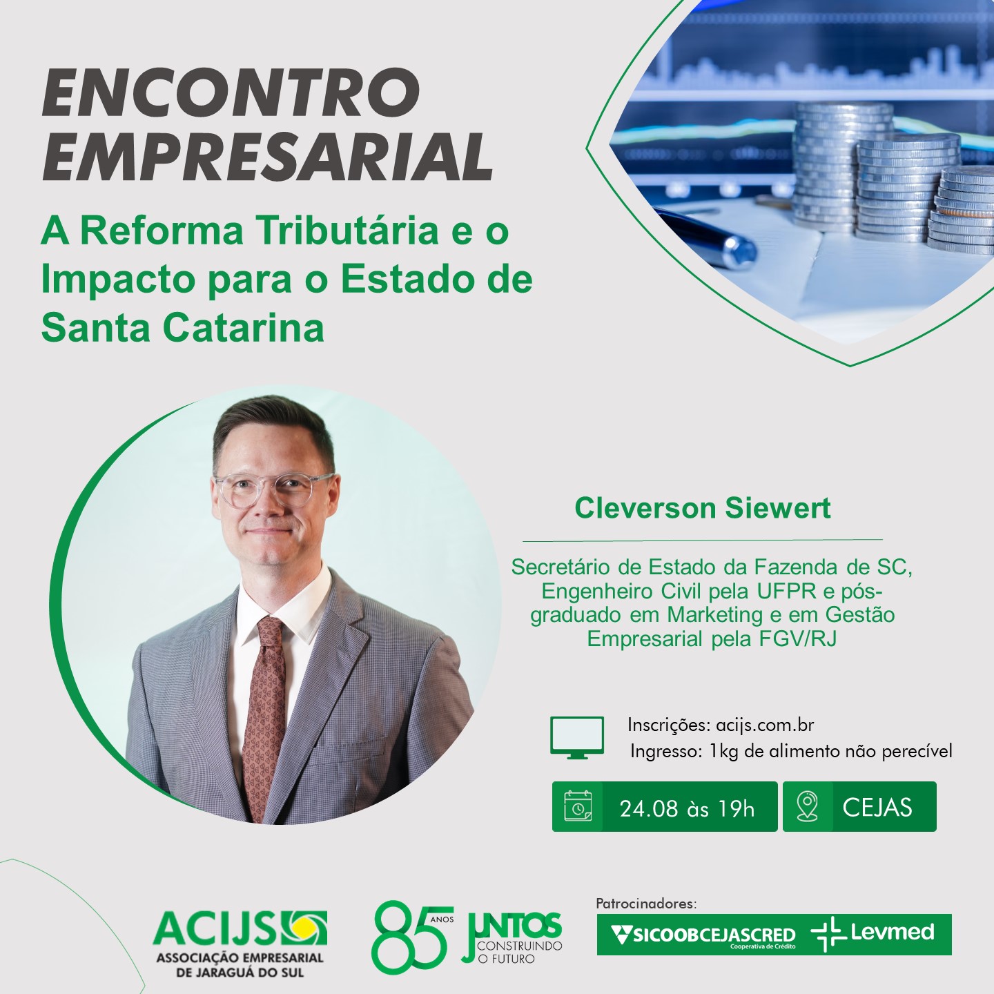 Encontro Empresarial ACIJS: A Reforma Tributária e o Impacto para