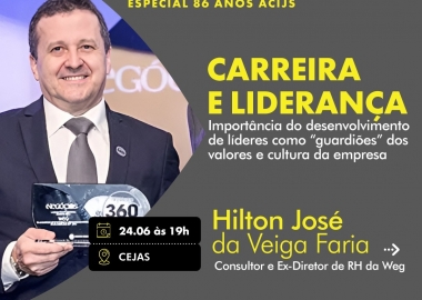 ACIJS celebra, em junho, 86 anos com evento especial sobre carreira e liderança