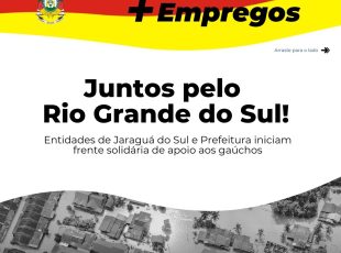 Jaraguá do Sul estrutura apoio a trabalhadores de cidades atingidas pelas enchentes no RS
