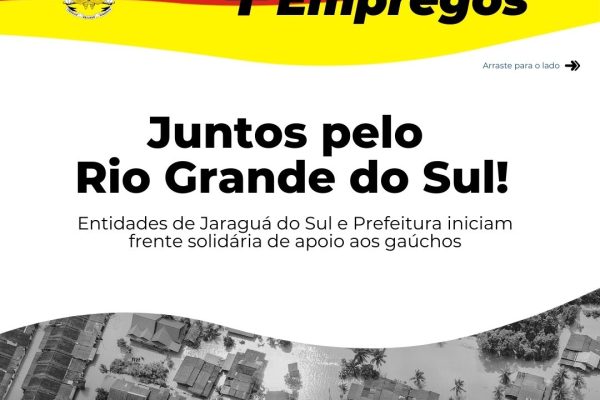 Jaraguá do Sul estrutura apoio a trabalhadores de cidades atingidas pelas enchentes no RS