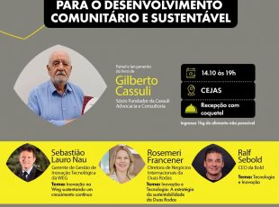 Painel no dia 14 debate “Conhecimento e Inovação para o Desenvolvimento Comunitário e Sustentável”
