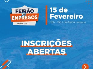 Feirão de Empregos de Jaraguá do Sul segue com inscrições para empresas