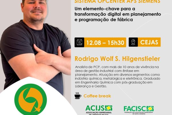 Palestra: Sistema Opcenter APS Siemens, do NGQ