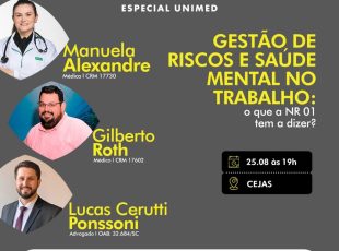 Encontro Empresarial da ACIJS debate gestão de riscos e saúde mental no trabalho