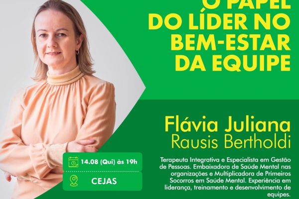 Palestra Gratuita: O Papel do Líder no Bem-Estar da Equipe