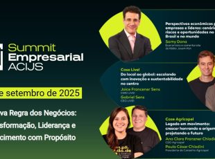 2º Summit ACIJS é destaque na agenda empresarial de Jaraguá do Sul em setembro