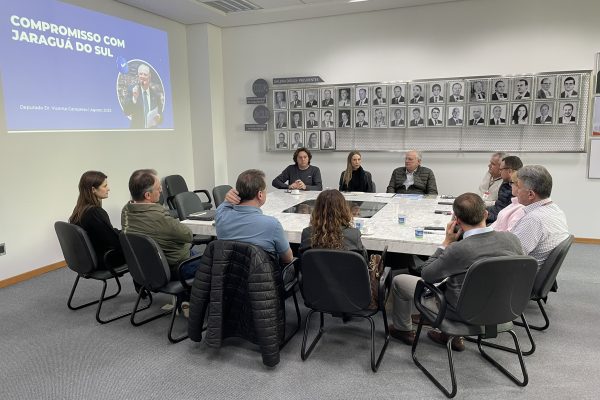 Representatividade – Deputado Vicente Caropreso relata atuação para diretoria da ACIJS