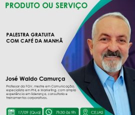 Palestra com café da manhã: Como construir uma cadeia de valor do seu produto ou serviço