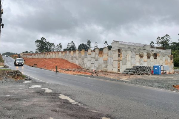 BR-280 – DNIT atualiza informações sobre obras de duplicação no lote 2.1