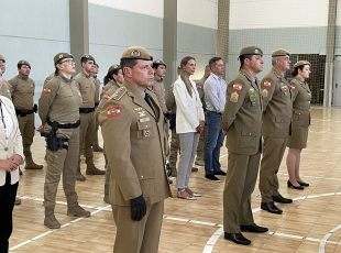ACIJS e CDL são reconhecidas em solenidade da Polícia Militar de Santa Catarina
