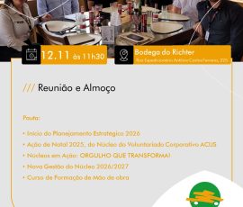 Reunião do Núcleo das Concessionárias de Veículos ACIJS