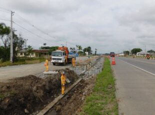 BR-280: DNIT alerta para alteração no trânsito em obras na duplicação